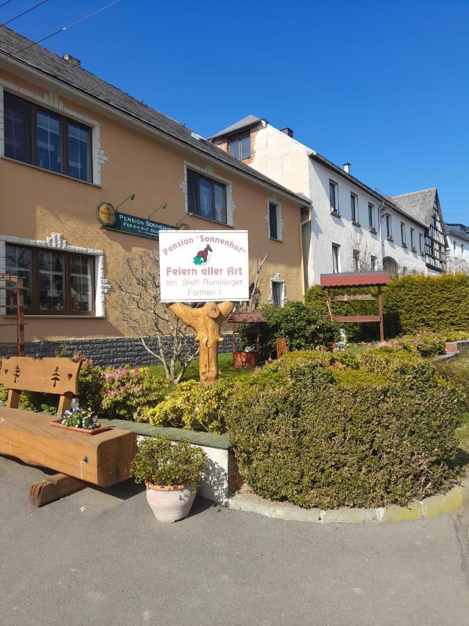 Pension Sonnenhof Forthen Eksteriør billede